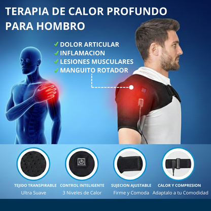 ThermiPlus™ Hombrera Térmica Terapéutica | Alivio y Comodidad en Minutos | ¡Pídela Hoy! 🔥💪