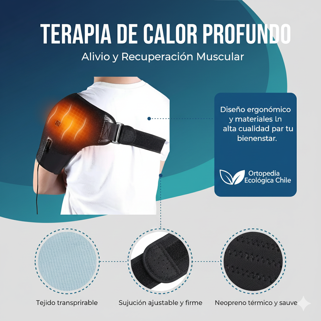 ThermiPlus™ Hombrera Térmica Terapéutica | Alivio y Comodidad en Minutos | ¡Pídela Hoy! 🔥💪