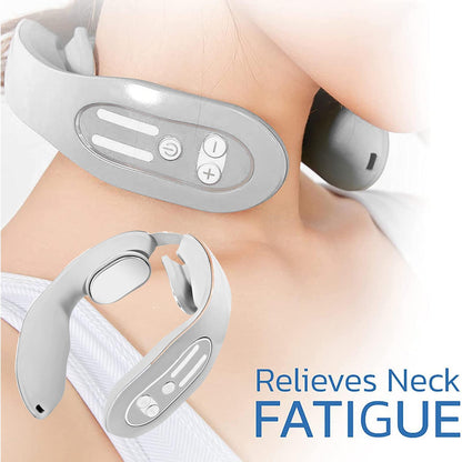 RELAXATECH™ Masajador Inteligente de Cuello EMS Portátil 🔥 Alivio Instantáneo | ¡Pídelo Hoy! 🎁